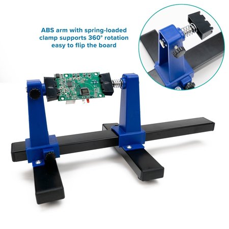 AMSCOPE Adjustable Circuit Board Holder and Clamping Kit CBH-100-25PK